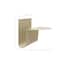 Hello Honey® Cream Decorative Hanging Metal Wall Magazine Shelf